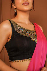 Suvarna Rani Drape Sari - Yuniku London